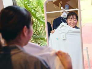 ショップでピックルボールウェアを購入